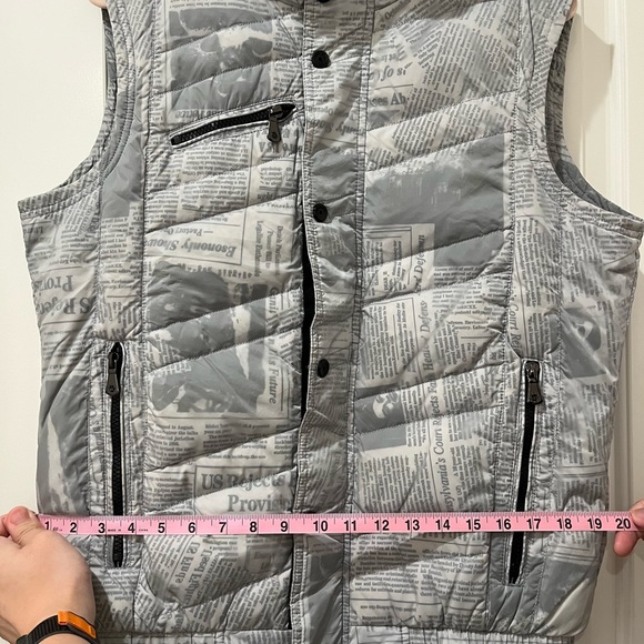 Puffer Vest Zipper Men XL - Picture 6 of 8